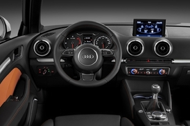 Audi je prémiovou značkou, podle toho také vypadá interiér nové A3.