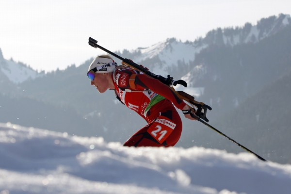 Biatlon - ilustrační foto. Biatlon - ilustrační foto.