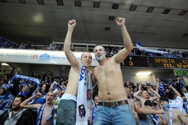 Fanoušci Komety Brno.