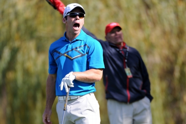 Anglický golfista Paul Casey.