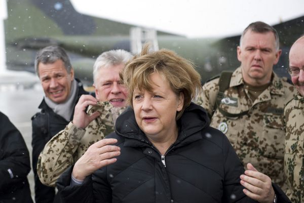 Německá kancléřka Angela Merkelová nečekaně navštívila Afghánistán.
