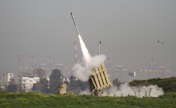 Izraelská antiraketa systému Iron Dome. Teď zas mají klid.