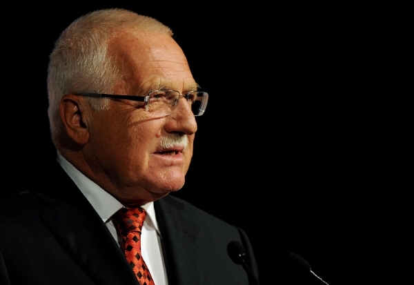 Prezident Václav Klaus.