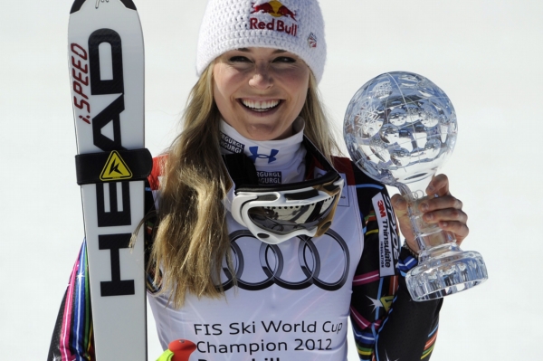 Lyžařka Lindsey Vonnová.