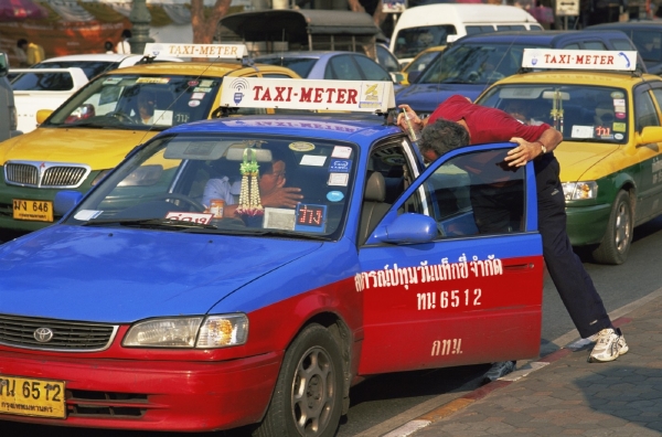 Thajské taxi. Thajské taxi.