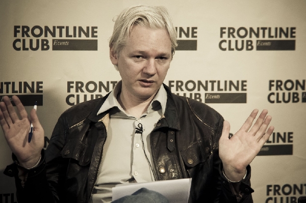 Zakladatel serveru WikiLeaks Julian Assange.