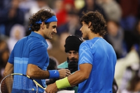 Roger Federer a Rafael Nadal.