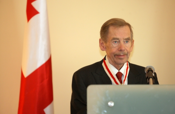 Zesnulý exprezident Václav Havel.