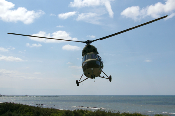 Helikoptéra Mi-2.