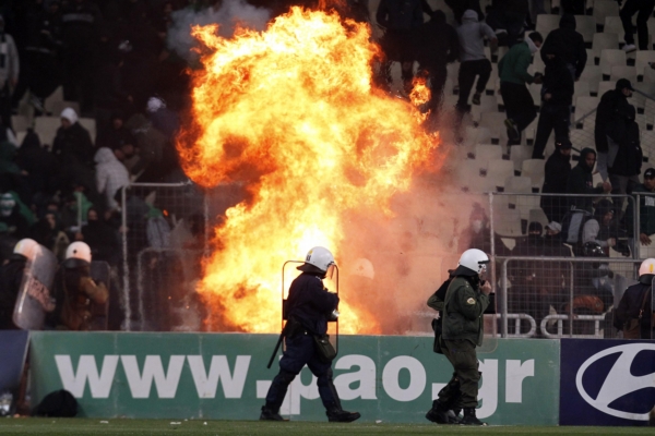 Za řádění svých fanoušků dostal Panathinaikos tvrdý trest.