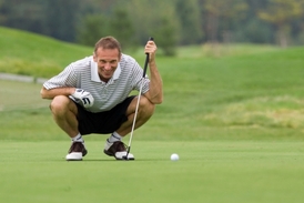 Golf, velká láska slavného Dominátora.