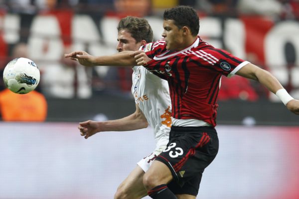 Fotbalisté AC Milán porazili AS Řím.