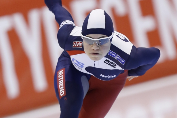 Rychlobruslařka Karolína Erbanová.