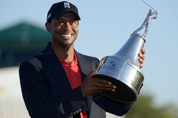 Golfista Tiger Woods.