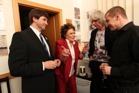 Jan Hrušínský a Jiřina Bohdalová.