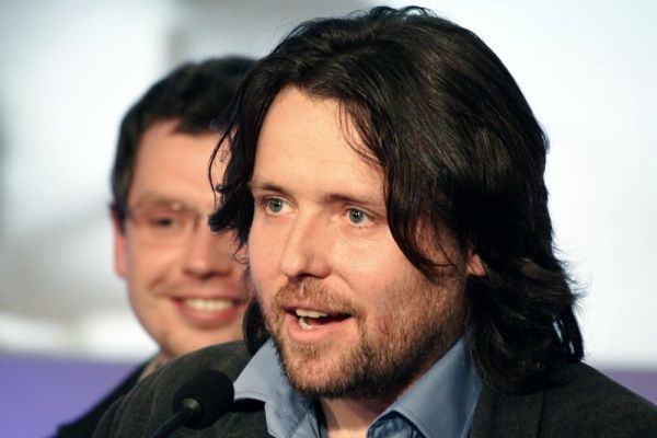 Filip Remunda (v popředí) se svým dokumentaristickým a produkčním partnerem Vítem Klusákem.