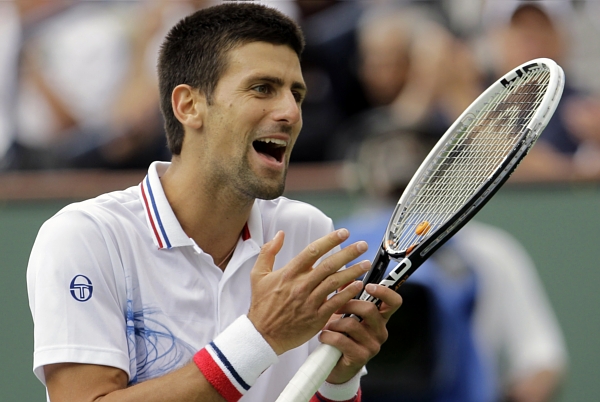 Srbský tenista Novak Djokovič.