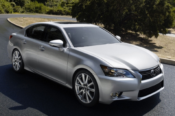 Nový Lexus GS, který by měl přijít na trh v květnu.