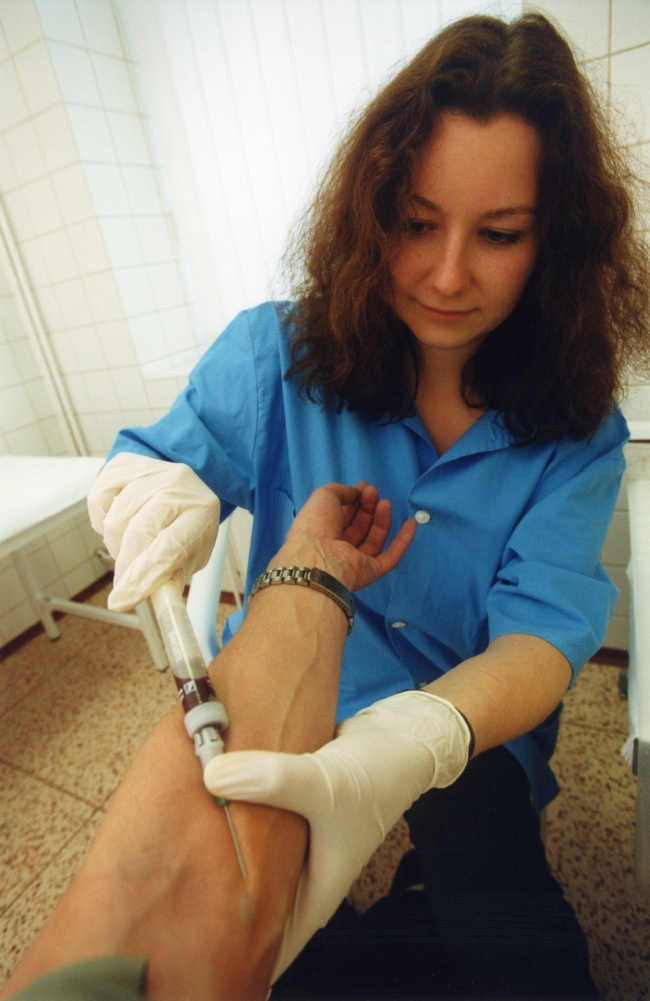Test na virus HIV (ilustrační foto).