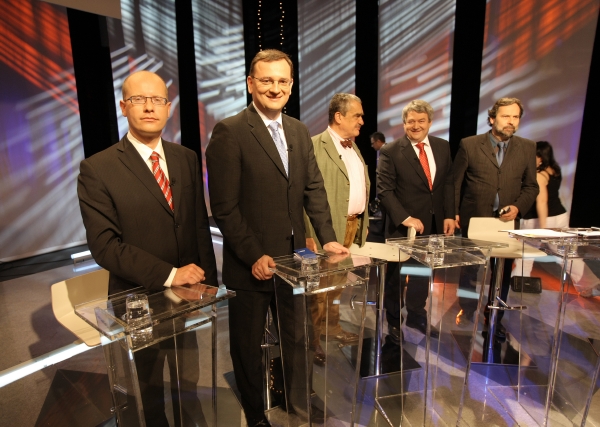 Lídři nejsilnějších stran. Lídři nejsilnějších stran.