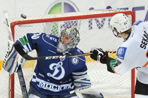 Ruská KHL se bude hrát i v Praze. Ilustrační foto.