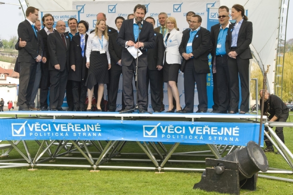Věci Veřejné ve své původní podobě.