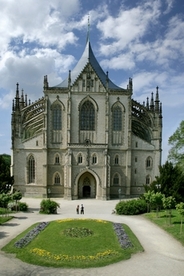 Chrám sv. Barbory v Kutné Hoře.