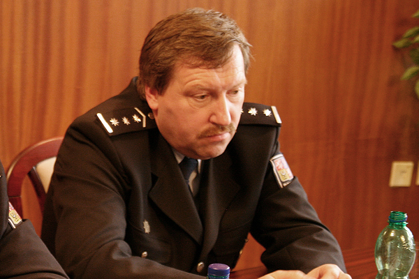 Ředitel karlovarské policie Oldřich Tomášek.