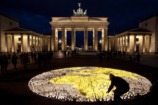 Braniborská brána, Berlín, Německo.