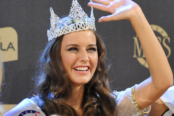 Česká Miss 2012 Tereza Chlebovská.