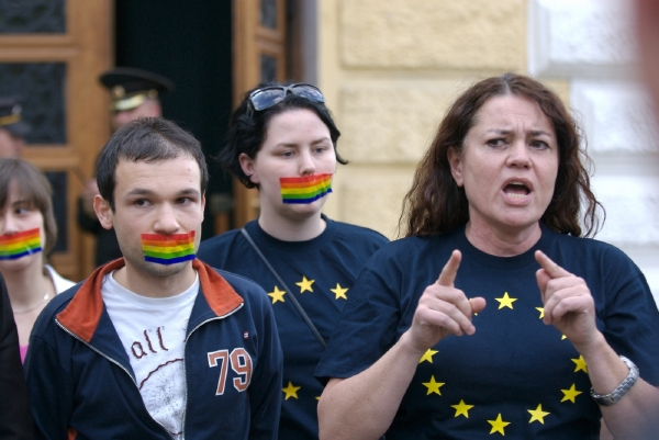Homosexuálové v Moldavsku se práv domáhají těžce.