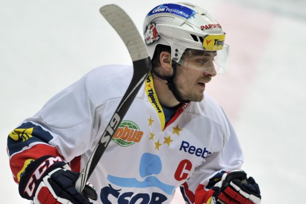 Pardubický kapitán Petr Koukal.