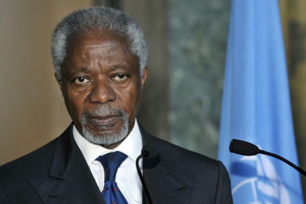 Kofi Annan.