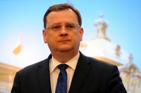 Premiér Petr Nečas.