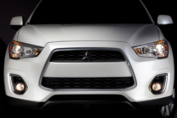 Nová přední část Mitsubishi ASX.