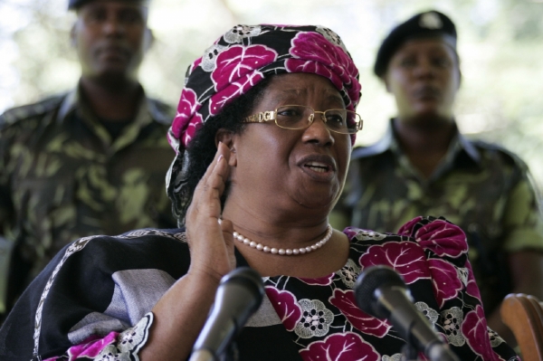 Nová prezidentka Malawi Joyce Bandová. Nová prezidentka Malawi Joyce Bandová.