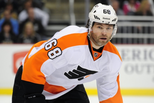 Forvard Flyers Jaromír Jágr.