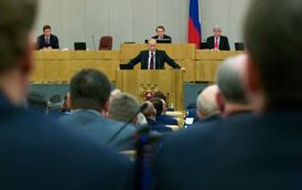 Putin oslavoval dosažené pokroky.