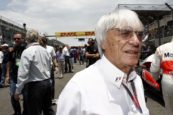 Bernie Ecclestone.