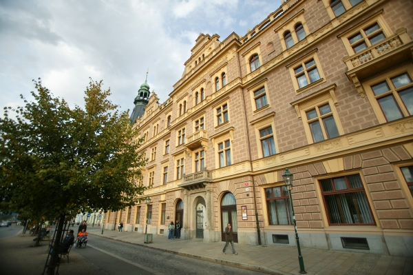 Budova plzeňských práv. Budova plzeňských práv.