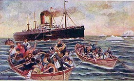 Záchrana pasažérů.