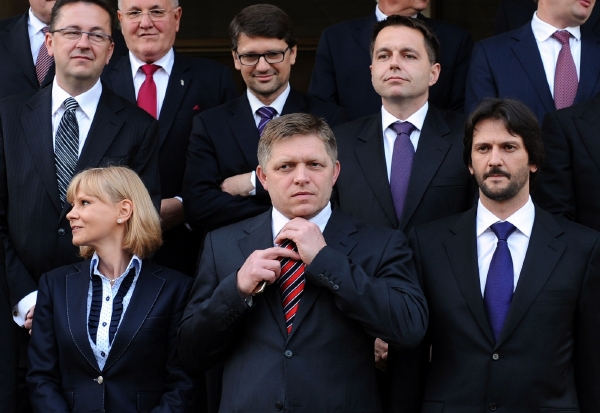 Robert Fico a jeho vláda.