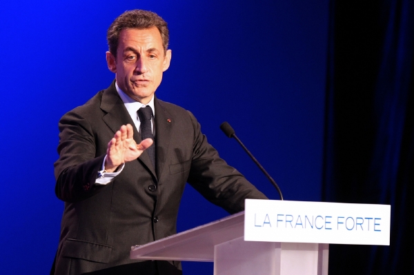 Francouzský prezident Nicolas Sarkozy. Francouzský prezident Nicolas Sarkozy.