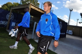 Matěj Vydra (vpravo). 