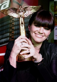 Zpěvačka Marta Jandová.