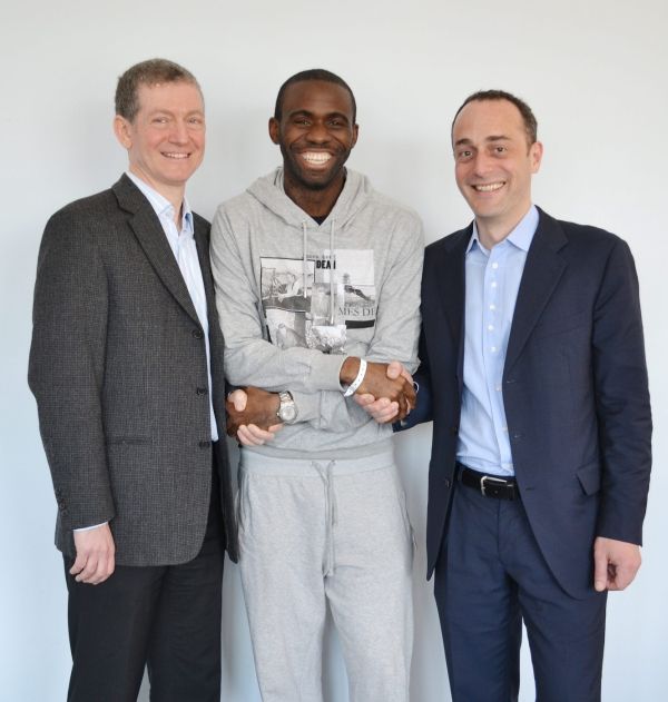 Fabrice Muamba a jeho zachránci.