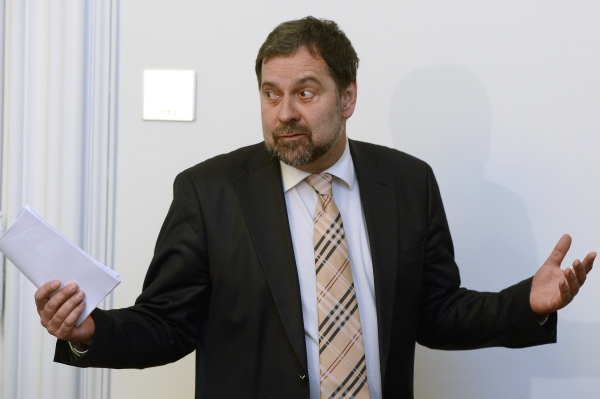 Radek John, předseda Věcí veřejných.