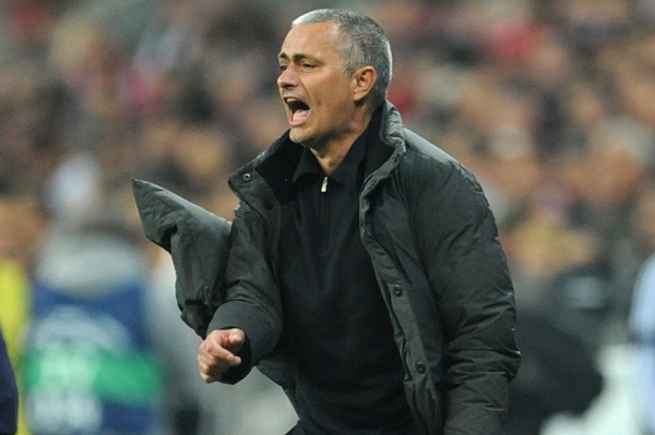Trenér Realu Madrid José Mourinho.