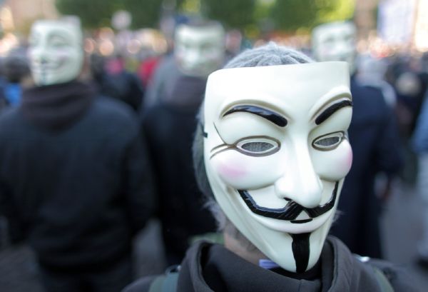 Mezi nejvlivnějšími osobnostmi podle Time jsou i Anonymous.