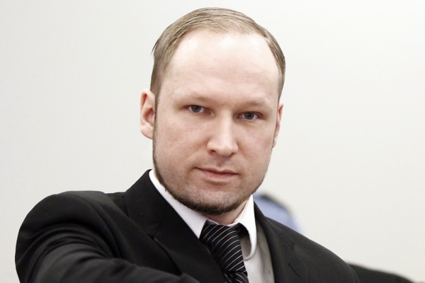 Norský atentátník Anders Behring Breivik.